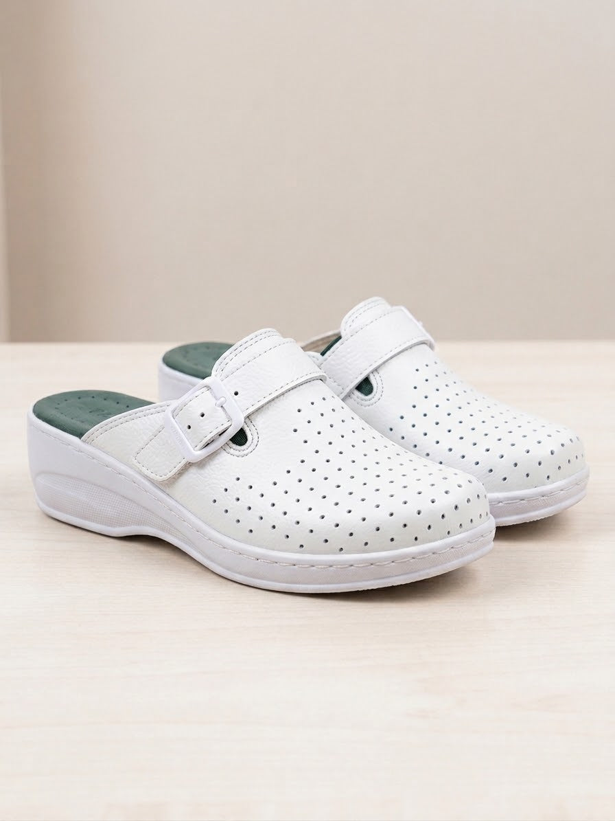 Confort+ – Sabot médical en Blanc