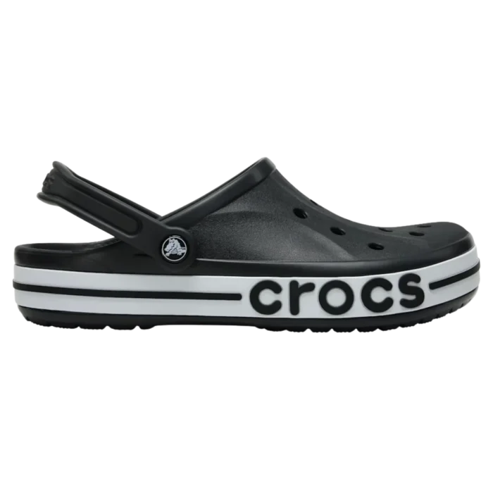m0lwbvehplrmibovwgoi Sabot Crocs Bayaband - Black / White – Image 1