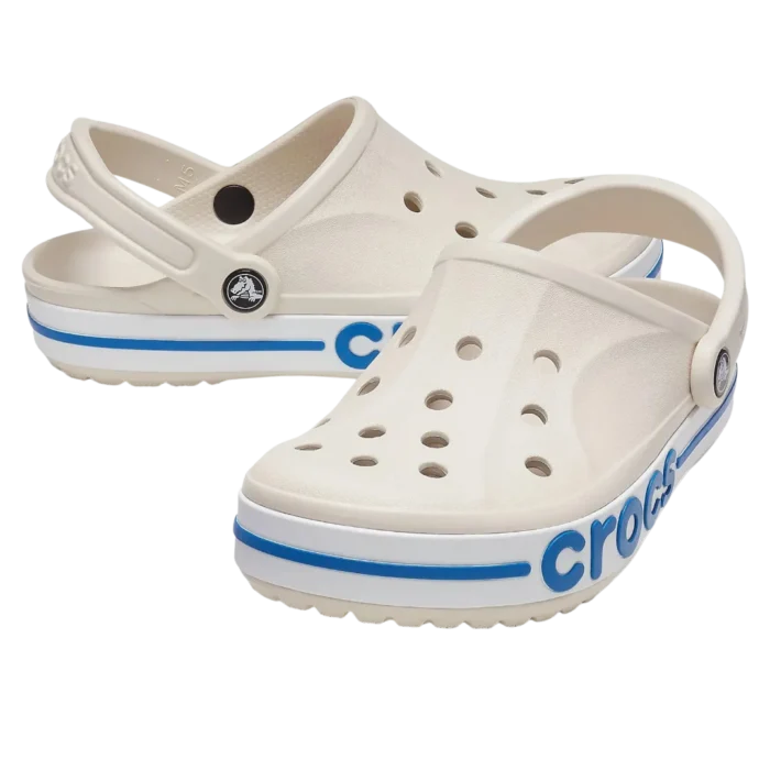 Sabot Crocs Bayaband - Stucco / Bright Cobalt – Image 2