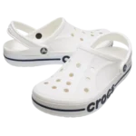 Sabot Crocs Bayaband - White / Navy – Image 3