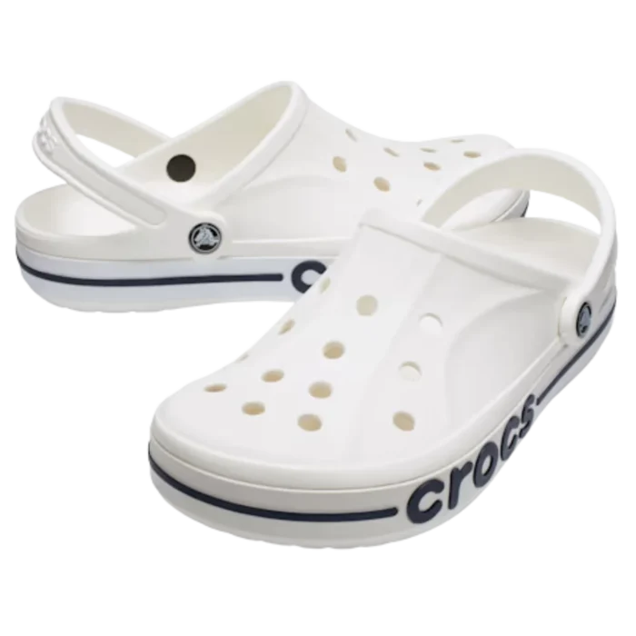 Sabot Crocs Bayaband - White / Navy – Image 3